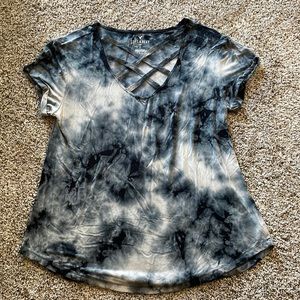 Acid wash soft and sexy tee